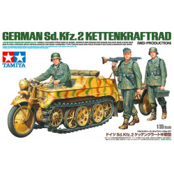 TAMIYA : German Sd.Kfz.2 Kettenkraftrad escala 1:35