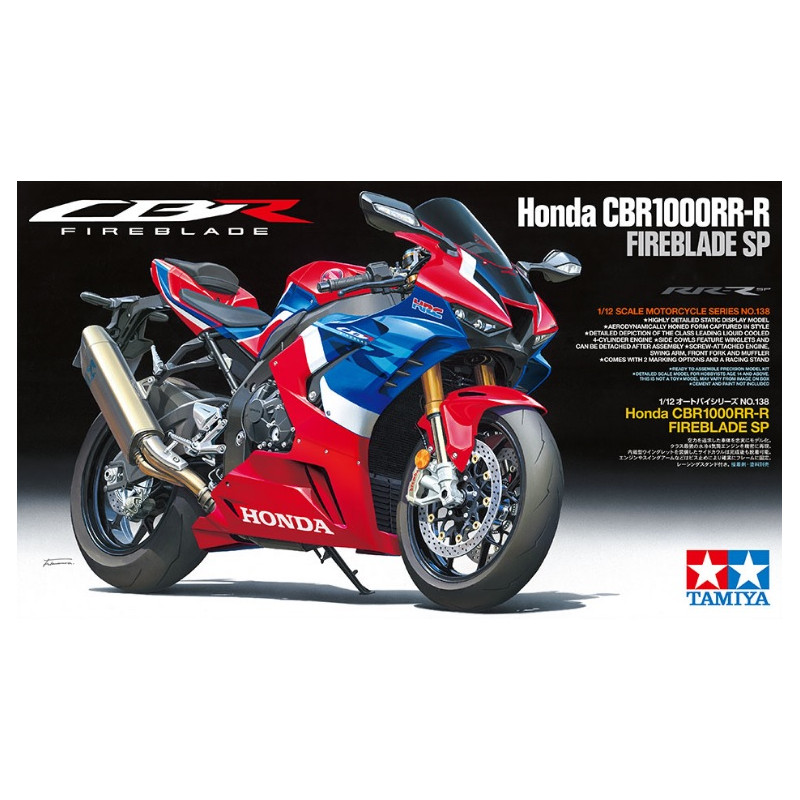 TAMIYA : KIT Honda CBR1000RR-R FIREBLADE SP   Escala 1:12