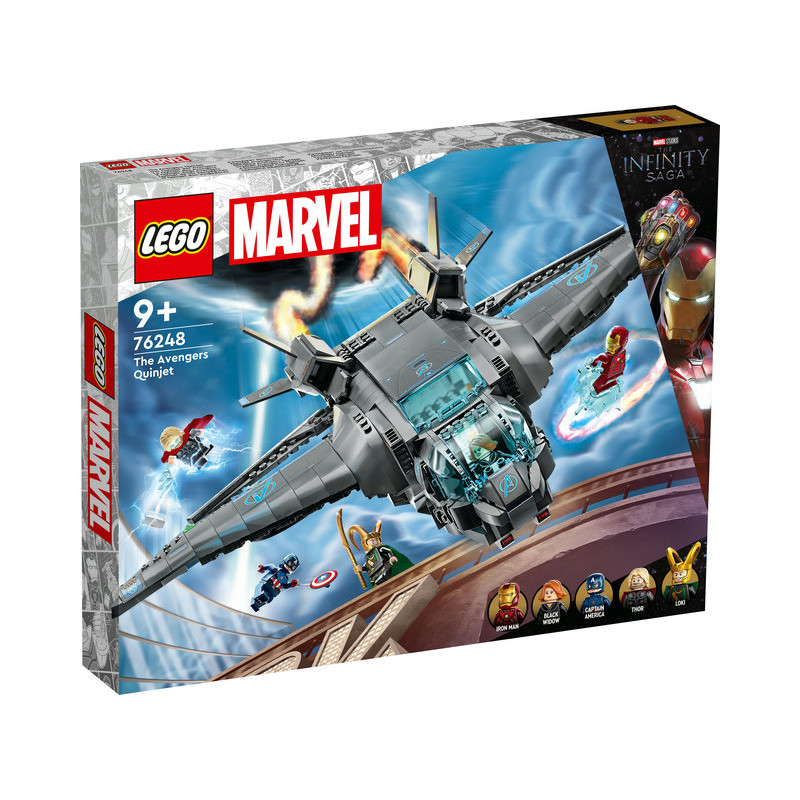 LEGO Marvel : El Quinjet de los Vengadores