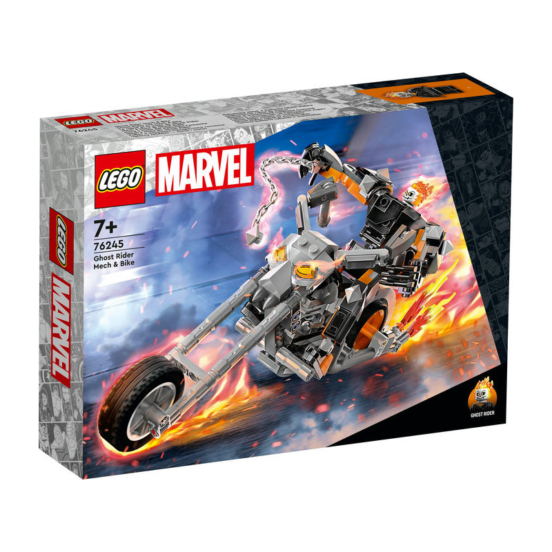 LEGO Marvel Meca y Moto del Motorista Fantasma (76245)