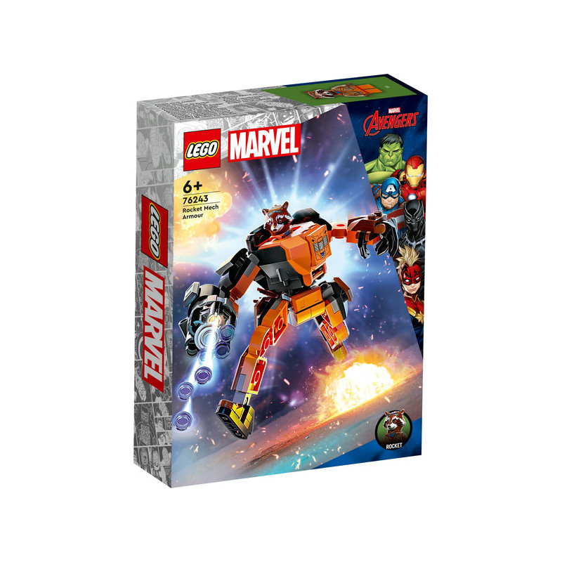 LEGO  Marvel : Armadura Robotica de Rocket