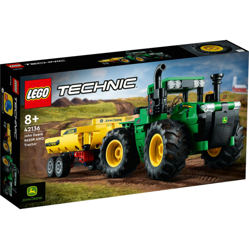 eterno tipo Me preparé LEGO Technic John Deere 9620R 4WD Tractor (42136)