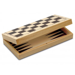 CAYRO : 3 en 1 AJEDREZ + DAMAS + BACKGAMMON