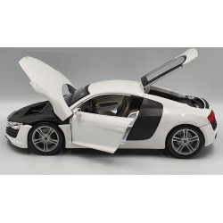 MAISTO : AUDI R8 BLANCO ESCALA 1:18