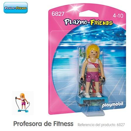 PLAYMOBIL : PROFESORA DE FITNESS