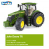 BRUDER : TRACTOR JOHN DEERE 7R