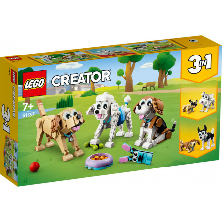 LEGO Creator 3 en 1 Perros Adorables (31137)