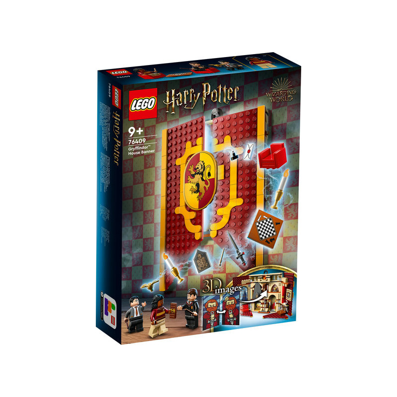 LEGO  Harry Potter Estandarte de la Casa Gryffindor (76409)