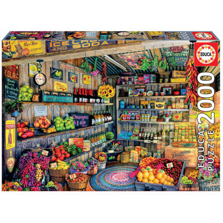 EDUCA : 2000 piezas  TIENDA DE COMESTIBLES