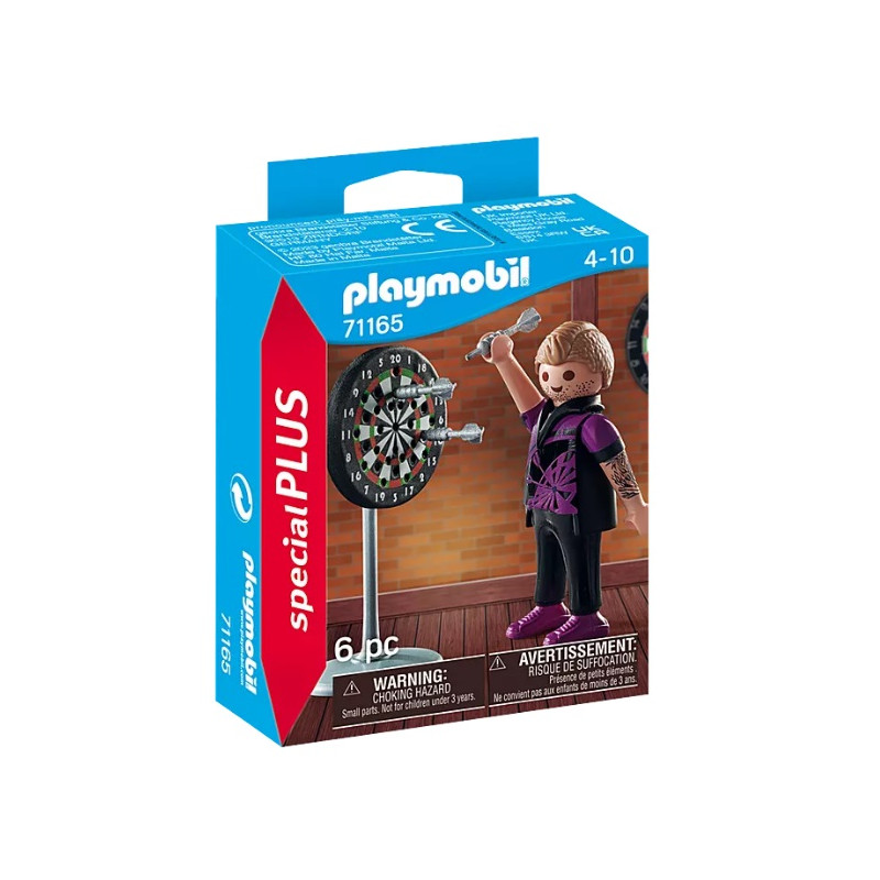 PLAYMOBIL : JUGADOR DE DARDOS