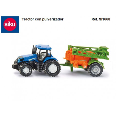 SIKU :  Tractor con Fumigadora