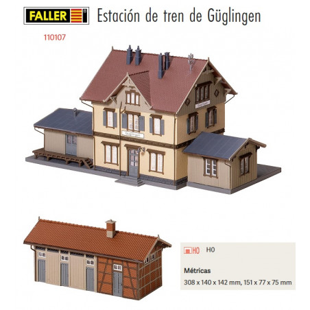 FALLER :  Estación Güglingen  escala HO