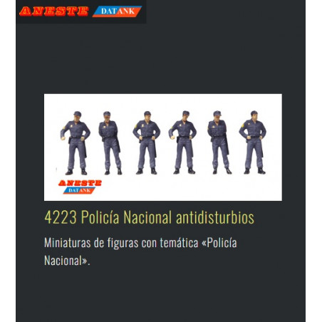 ANESTE : POLICIA NACIONAL ANTIDISTURBIOS   Escala HO
