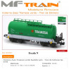 MFTRAIN : Cisterna Zaes Tramesa verde - Tren de Estireno  Escala N