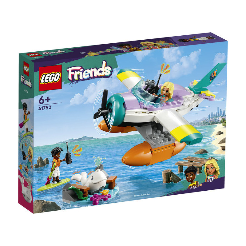 LEGO  Friends Avión de Rescate Marítimo (41752)
