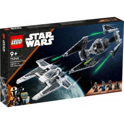 LEGO Star Wars : Set Caza Colmillo Mandaloriano vs. Interceptor TIE (75348)
