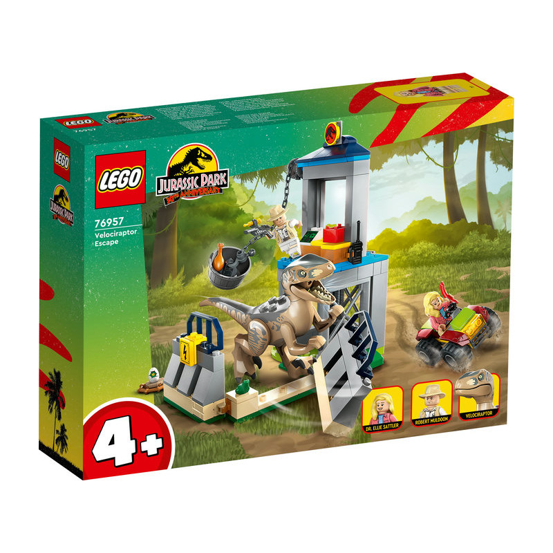 LEGO Jurassic World : set Huida del Velocirraptor (76957)