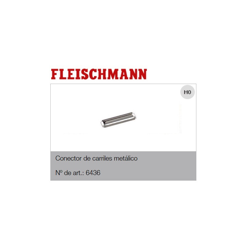 FLEISCHMAN : Clip metalico conexion vias PROFI STANDARD bolsa 10 unidades