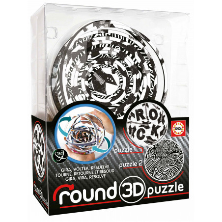 EDUCA : PUZZLE 3D ROUND HYPNOTIC