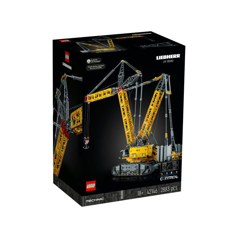 LEGO TECHNIC : Grúa sobre Orugas Liebherr LR 13000 (42146)