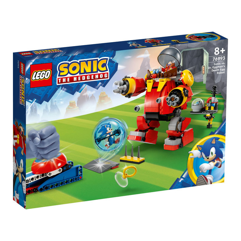 LEGO SONIC : The Hedgehog Sonic: Sonic vs. Robot Death Egg del Dr. Eggman (76993)
