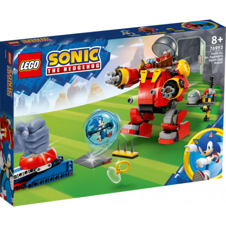 LEGO SONIC : The Hedgehog Sonic: Sonic vs. Robot Death Egg del Dr. Eggman (76993)