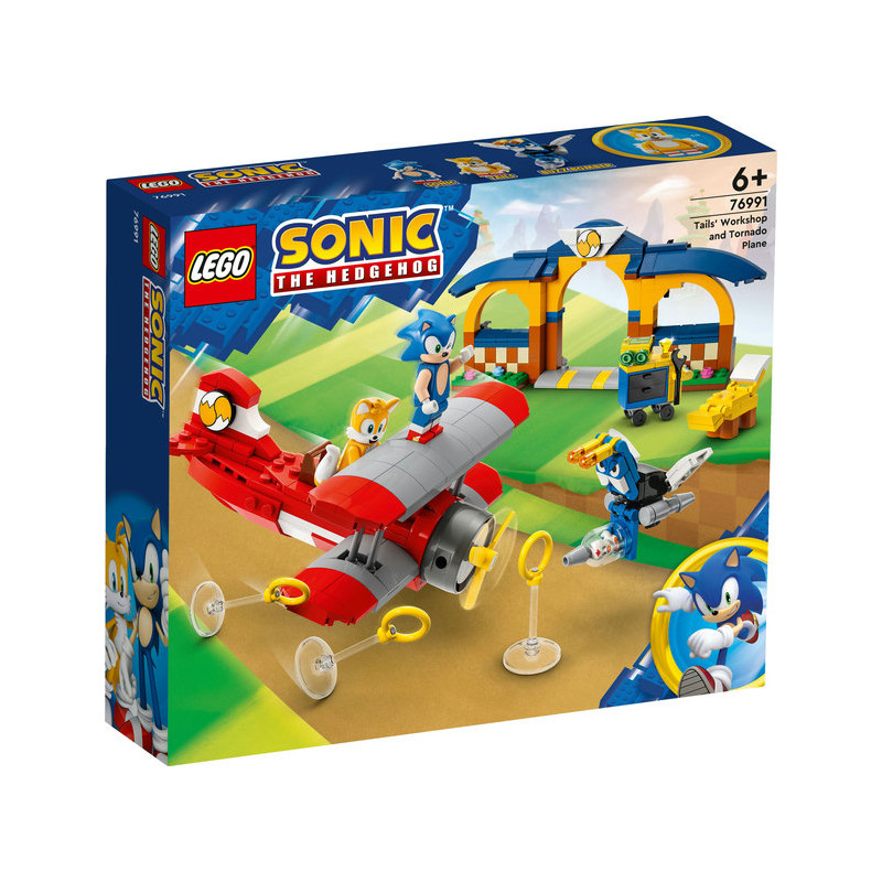 LEGO SONIC : The Hedgehog Sonic: Taller y Avión Tornado de Tails (76991)