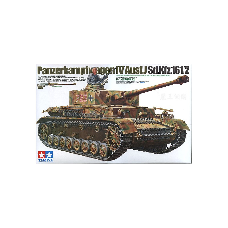TAMIYA : PANZER IV TIPO J Sd.Kfz 1612   Escala 1:35