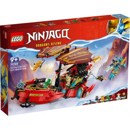 LEGO NINJAGO  Barco de Asalto Ninja: Carrera Contra el Tiempo (71797)