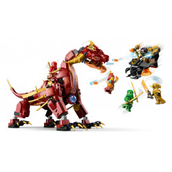 LEGO NINJAGO Dragón de Lava Transformable de Heatwave (71793)