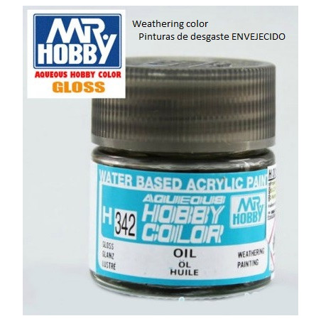 MR HOBBY  : ACRILICO weathering color :  ACEITE-PETRÓLEO