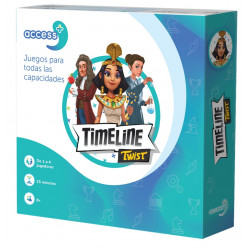 ASMODEE : Juego de cartas TIME LINE TWIST