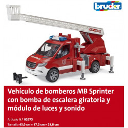 BRUDER : BOMBEROS MERCEDES...