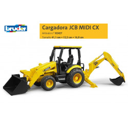 BRUDER : JCB PALA MIXTA escala 1:16