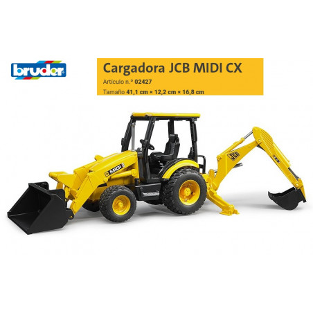 BRUDER : JCB PALA MIXTA escala 1:16