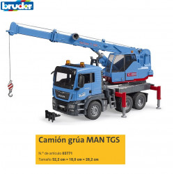 BRUDER : CAMION  GRUA MAN...