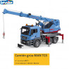 BRUDER : CAMION  GRUA MAN TGS    escala 1:16