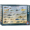 EUROGRAPHICS : Pz. 1000 pcs. HELICOPTEROS MILITARES DEL MUNDO