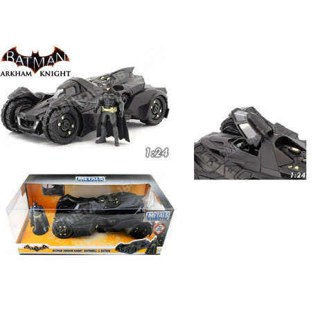 JADA : ARKHAM KNIGHT BATMOBIL + FIGURA ESCALA 1:24