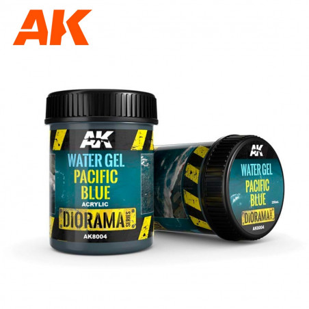 AK : water gel pacific blue 250ML