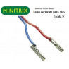 MINITRIX : CONEXION Toma Corriente ( unidad )