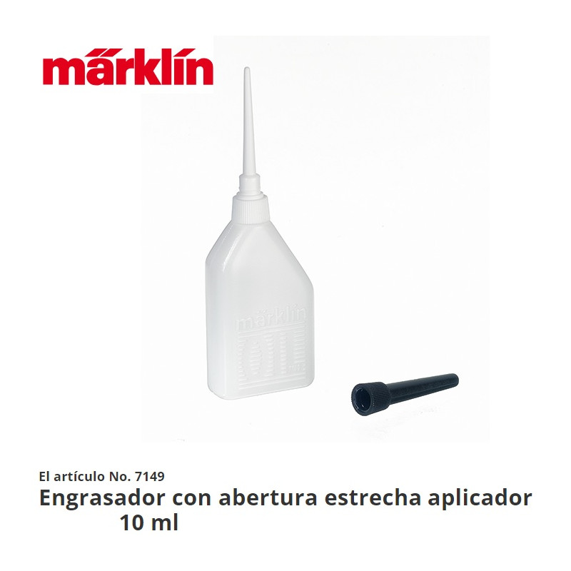 MARKLIN : ENGRASADOR de ACEITE 1O ml para lubricar locomotoras