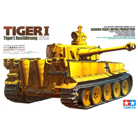 TAMIYA : TIGER I INITIAL PRODUCTION AFRIKA   escala 1:35