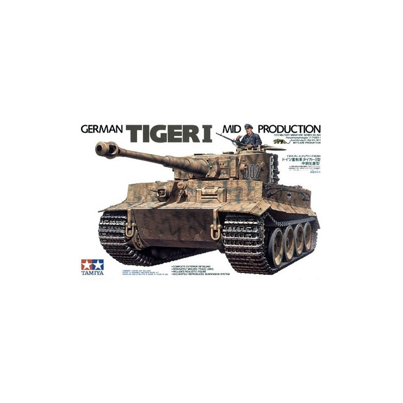 TAMIYA : TIGER I   Mid Production  Escala 1:35