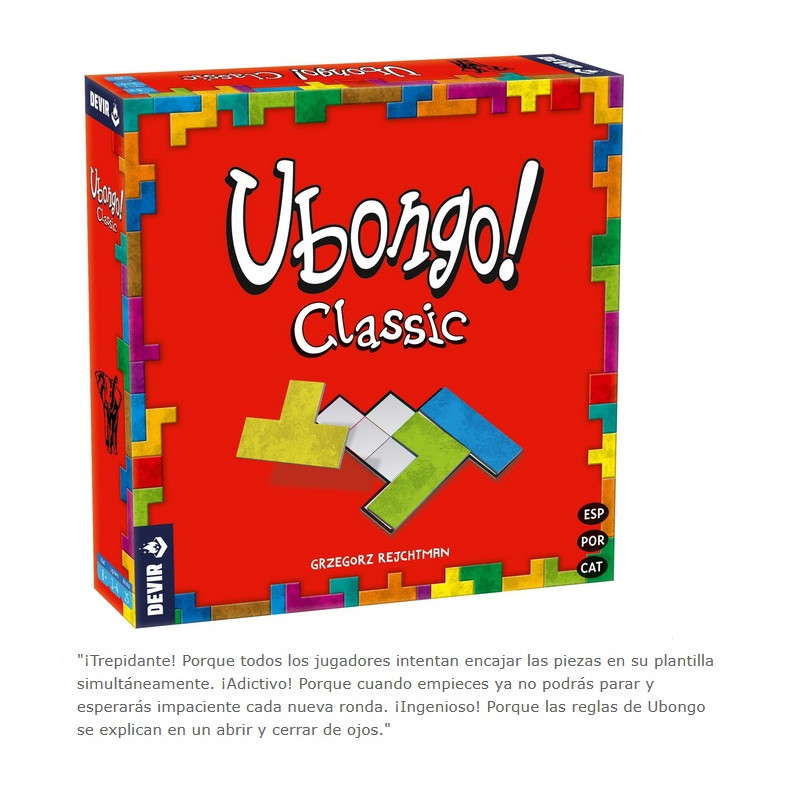 DEVIR : Juego de Mesa UBONGO