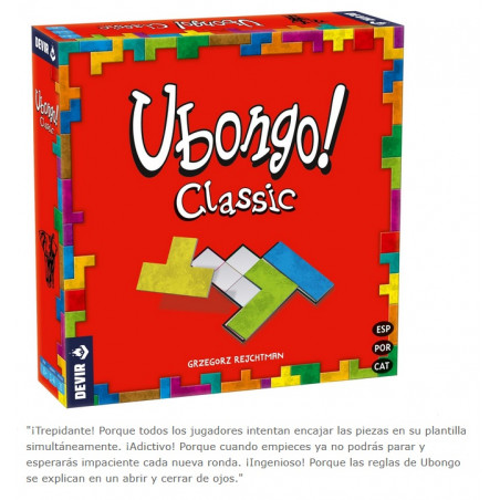 DEVIR : Juego de Mesa UBONGO