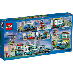 LEGO City Central de Vehículos de Emergencia (60371)