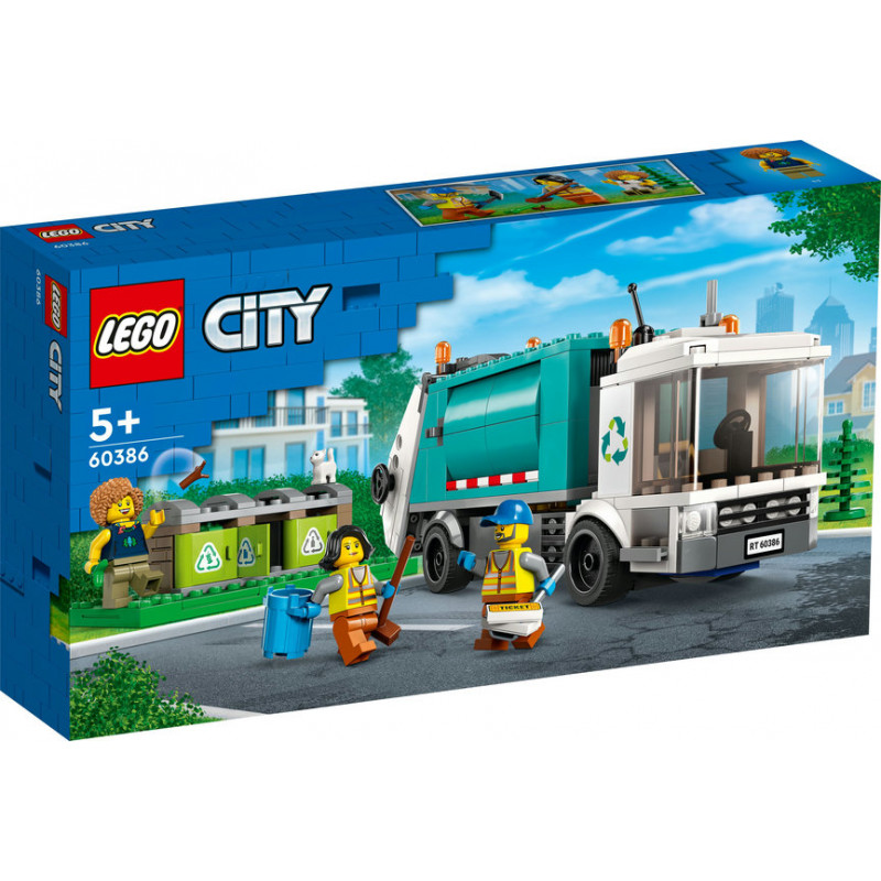 LEGO City Camión de basura Reciclaje (60386)