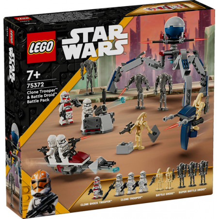 LEGO STAR WARS : Pack de Combate: Soldado Clon y Droide de Combate (75372)