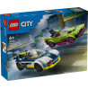LEGO City Coche de Policía y Potente Deportivo (60415)